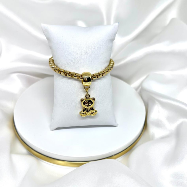 Pulseira Teddy dourada